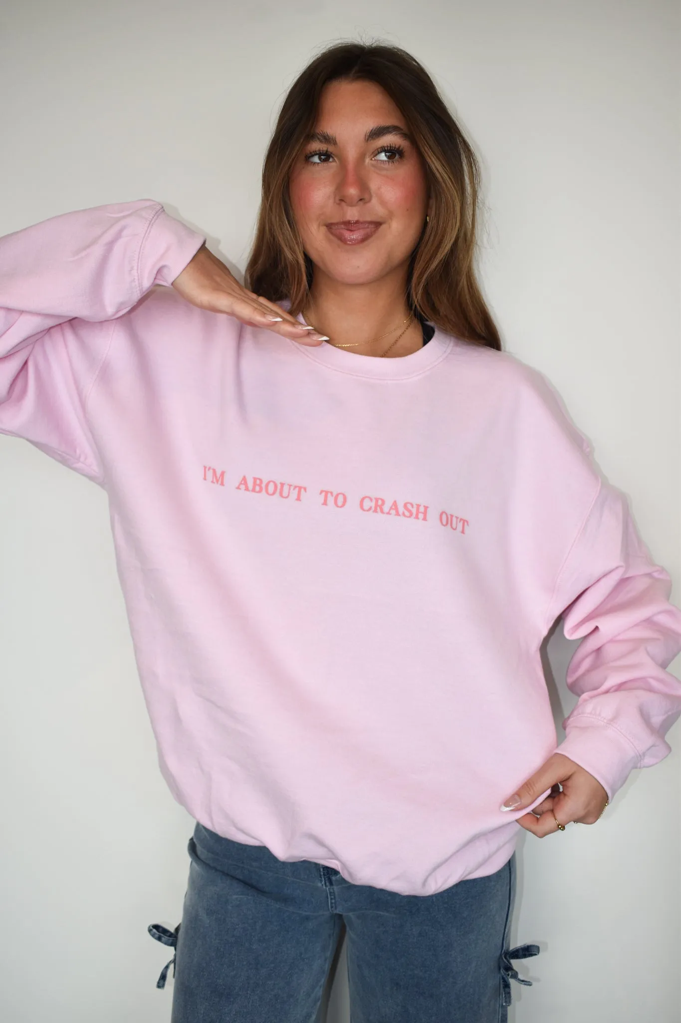 Crash Out Graphic Sweatshirt