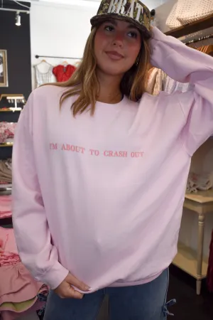 Crash Out Graphic Sweatshirt