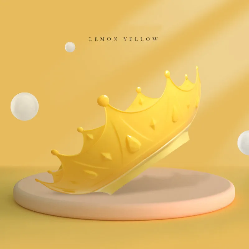 Crown Baby Shower Cap