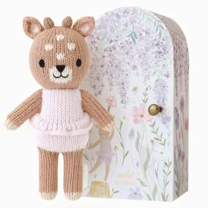 cuddle   kind Hand-Knit Tiny Collection - Violet the Fawn