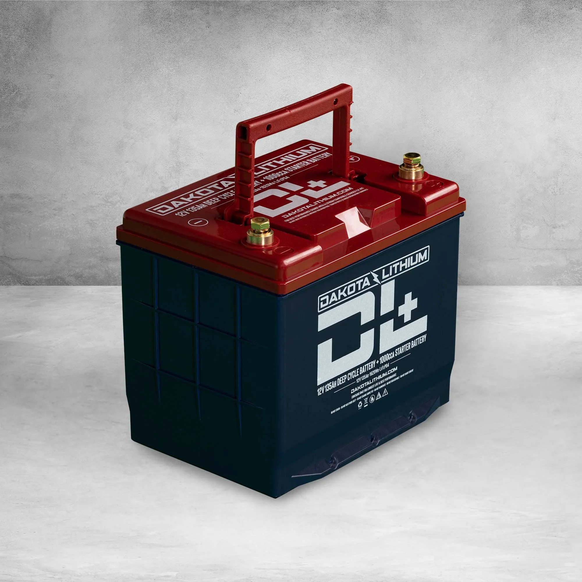 Dakota Lithium DL 12V 135Ah Dual Purpose 1000CCA Starter Battery