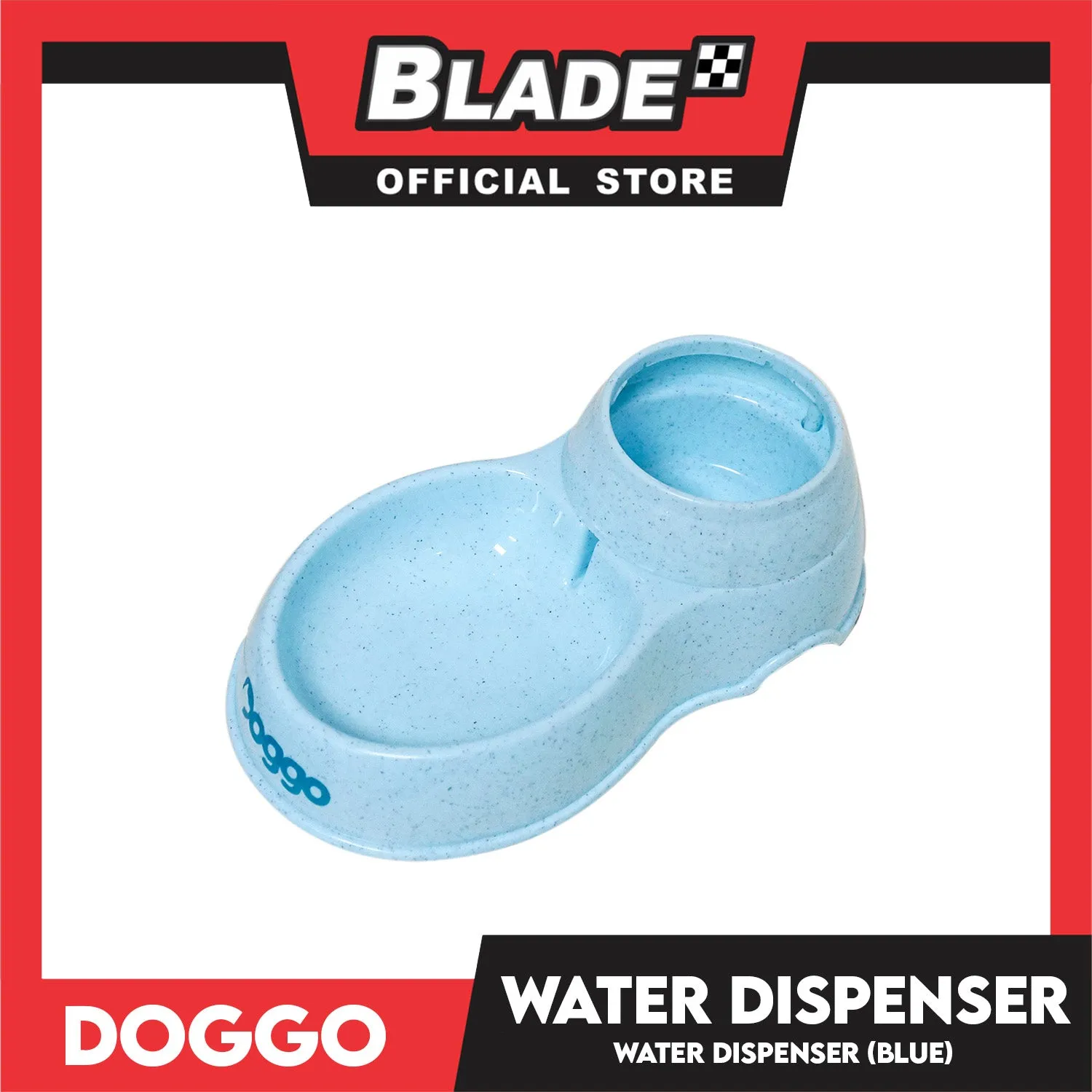 Doggo Automatic Water Dispenser Dog Drinking Station (Blue) 3.8L
