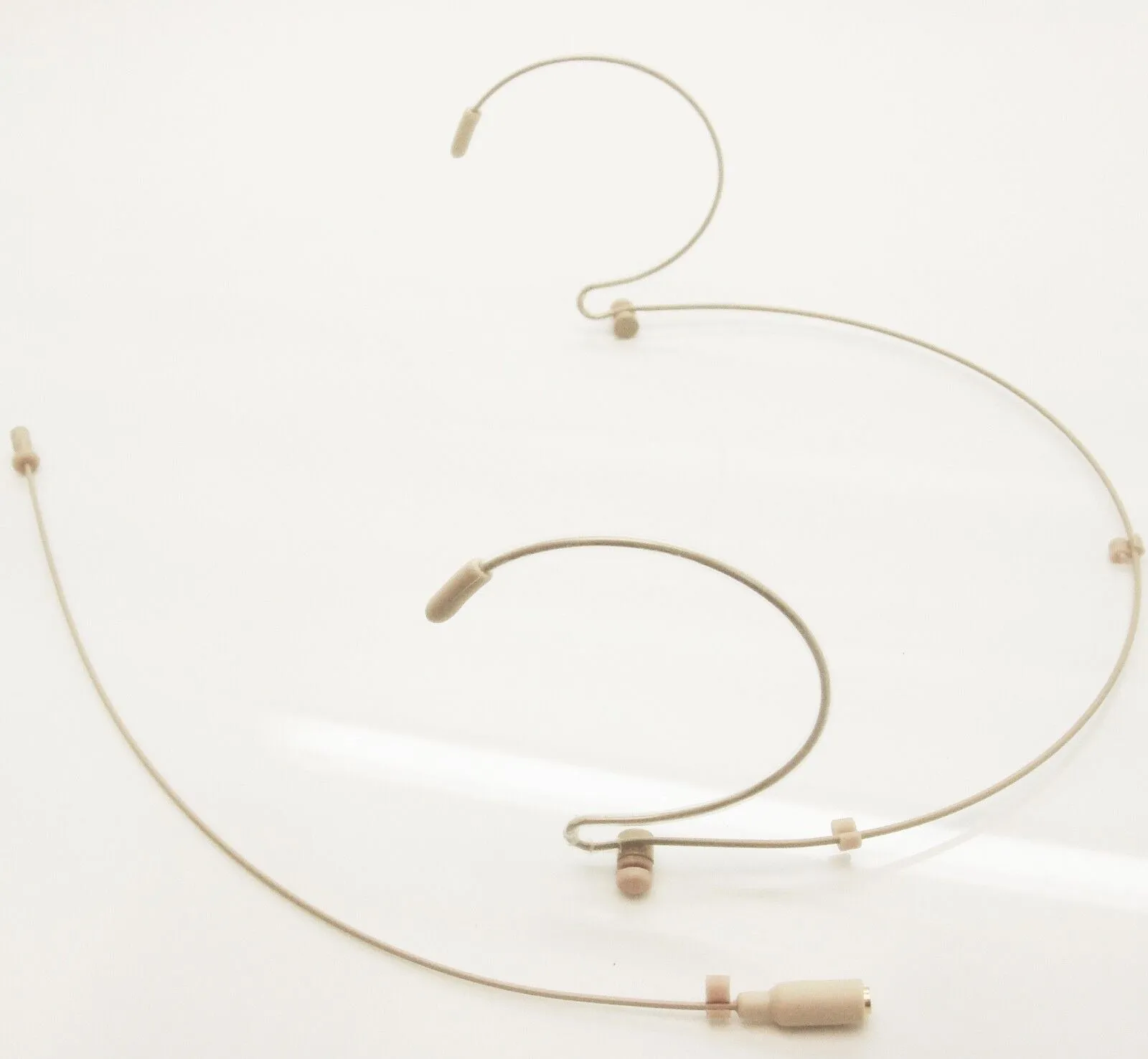 Double Ear Hook Microphone for Sennheiser 3.5mm Locking Jack Body Pack Transmitters EW SK AVX G XSW SL DW EK