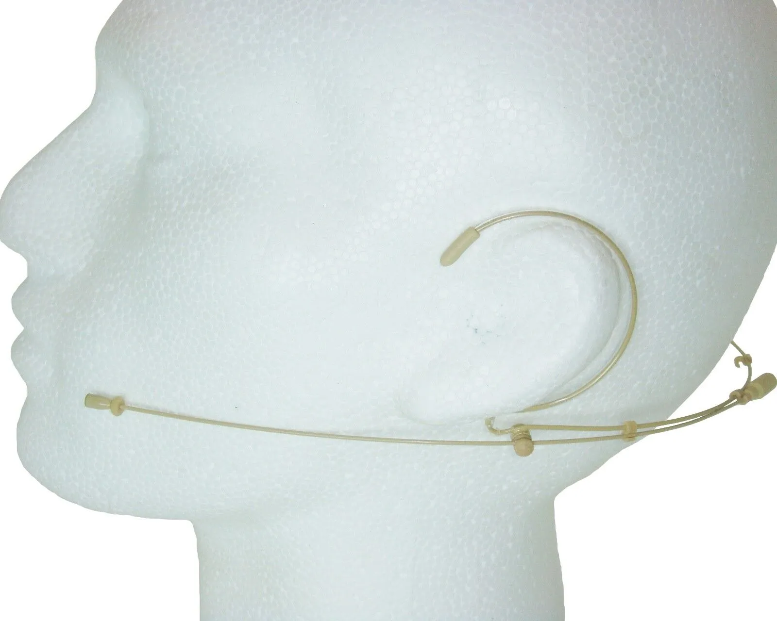 Double Ear Hook Microphone for Sennheiser 3.5mm Locking Jack Body Pack Transmitters EW SK AVX G XSW SL DW EK