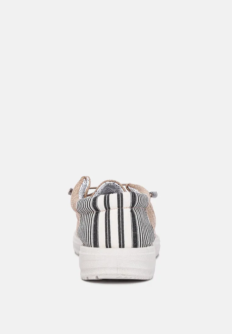 Drawstring Men's Flatform Heel Shoes