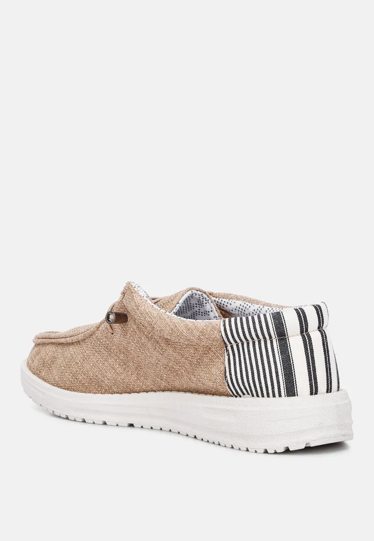 Drawstring Men's Flatform Heel Shoes