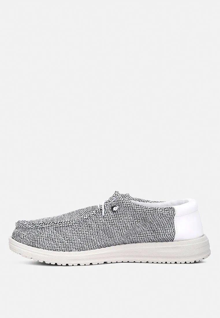 Drawstring Men's Flatform Heel Shoes