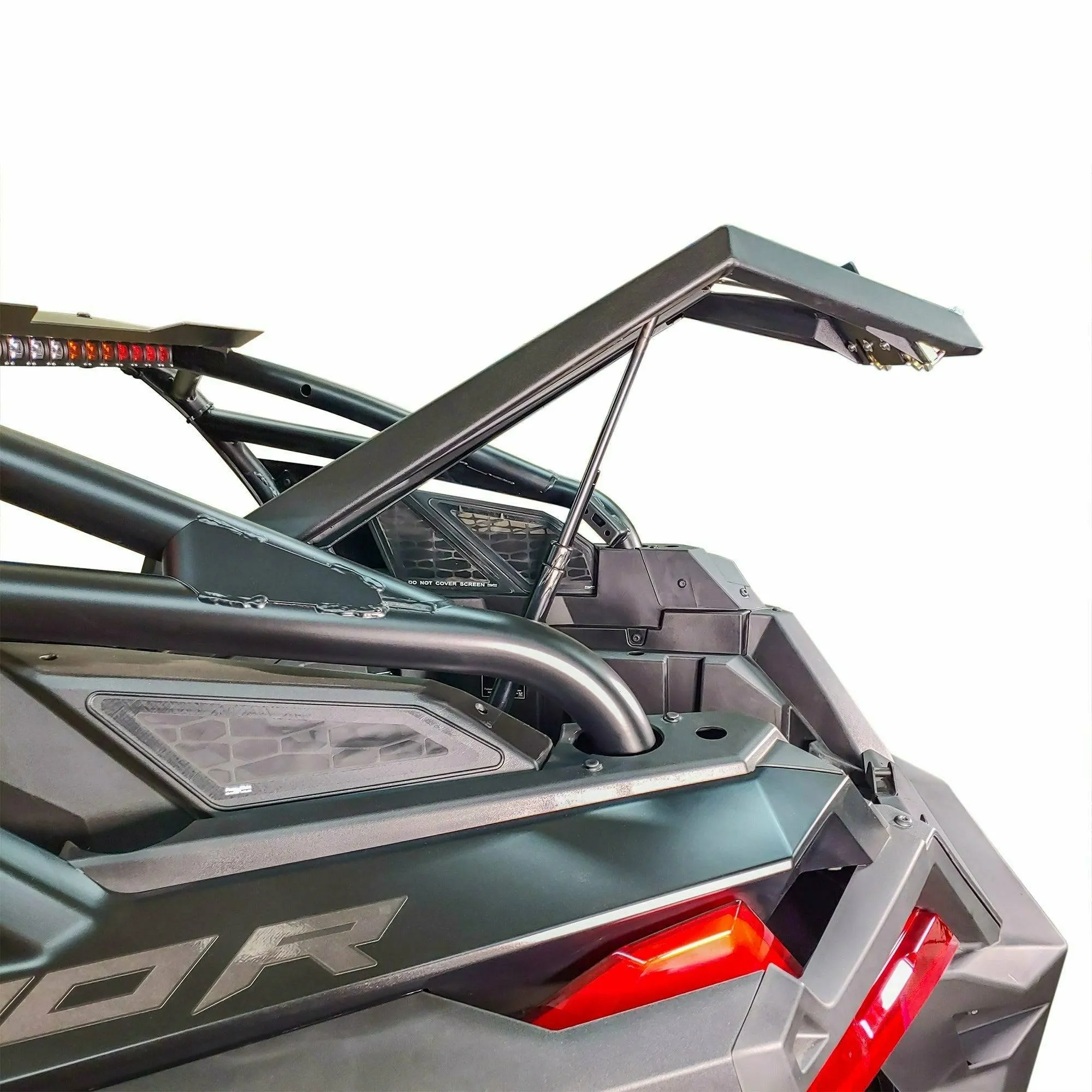 DRT Motorsports Polaris PRO / Turbo R Tire Carrier Adventure Rack