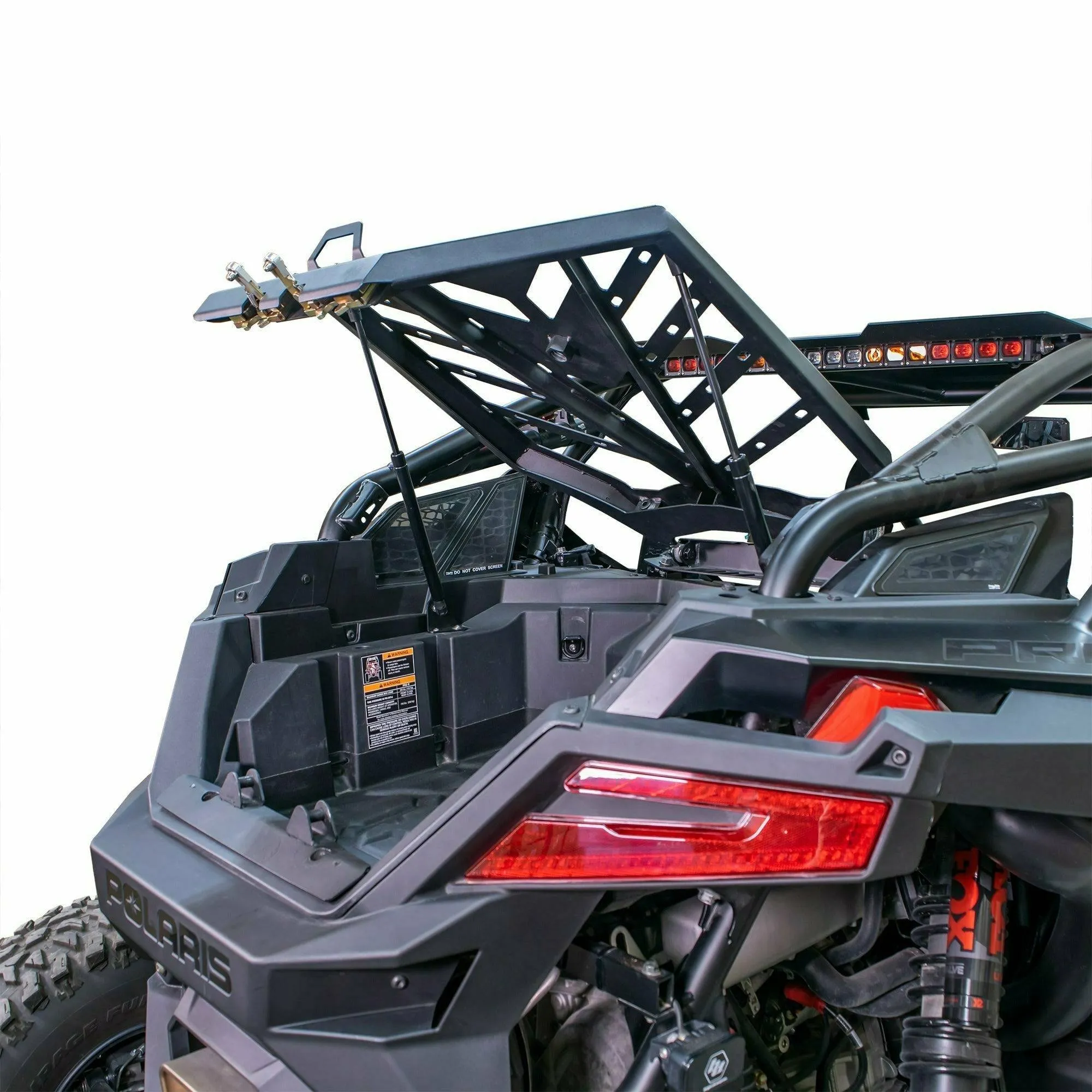 DRT Motorsports Polaris PRO / Turbo R Tire Carrier Adventure Rack