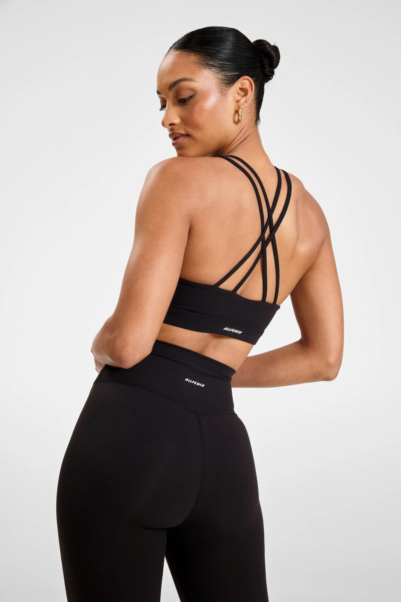EcoSculpt Cross Back Sports Bra