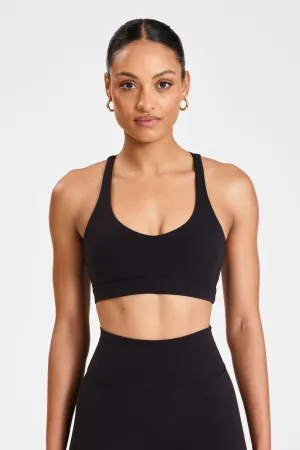 EcoSculpt Cross Back Sports Bra