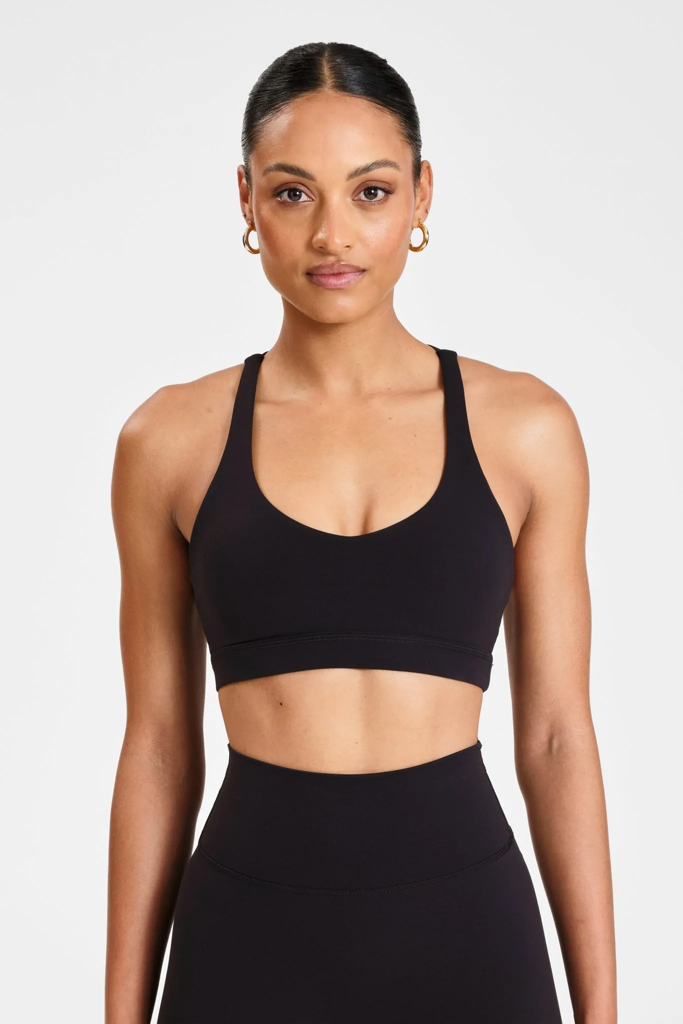 EcoSculpt Cross Back Sports Bra