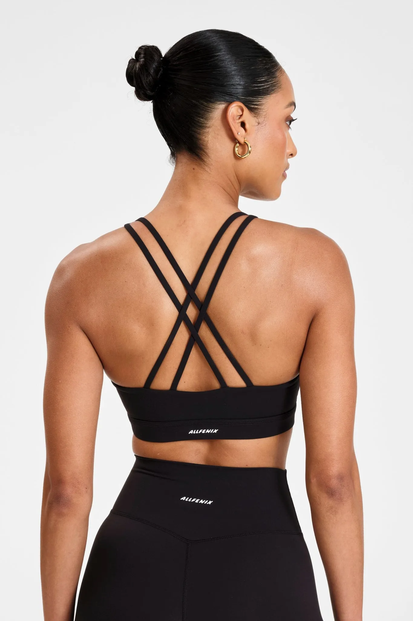 EcoSculpt Cross Back Sports Bra