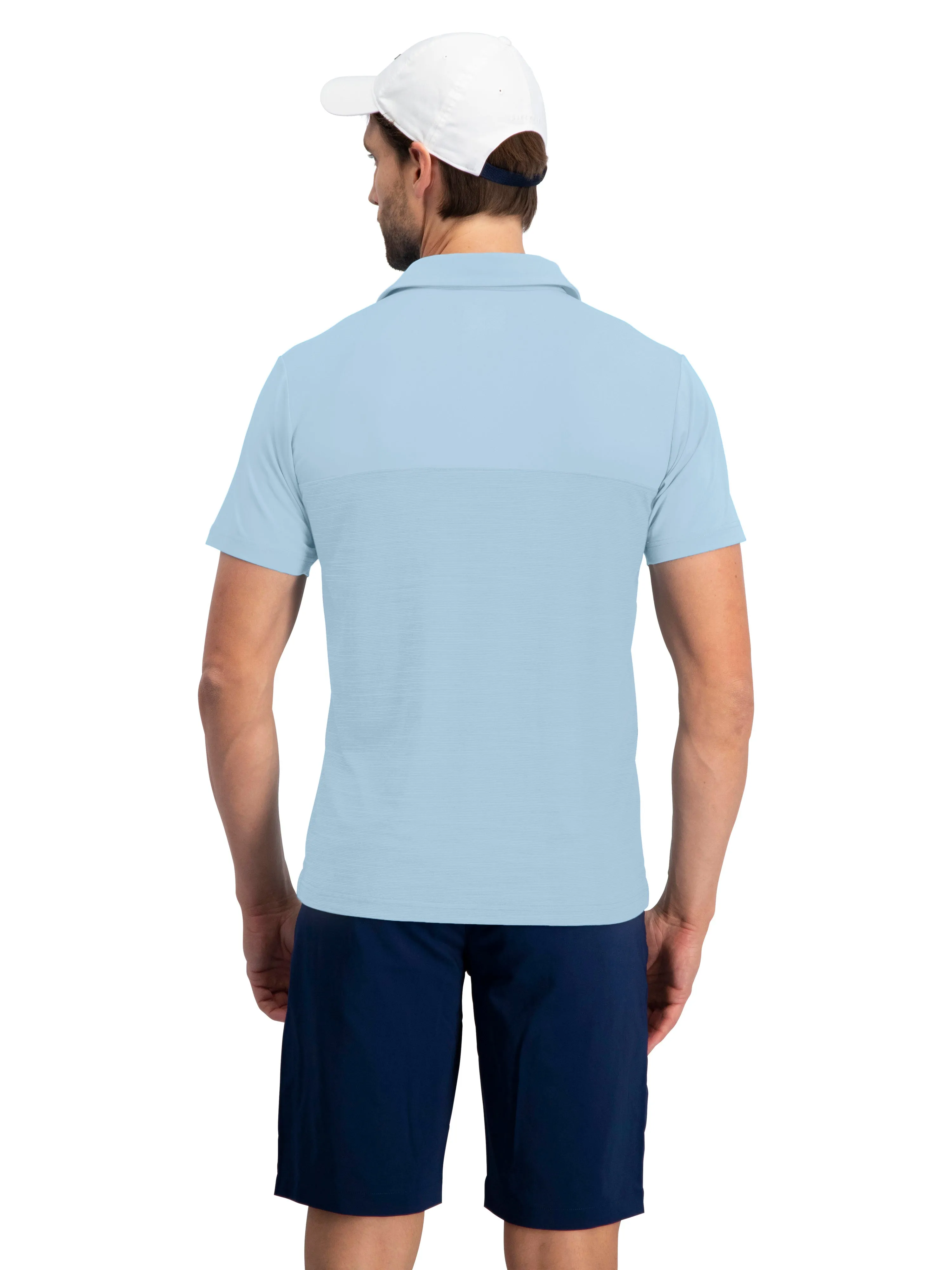 Extreme Deal - Men's Heathered Two-Tone Golf Polo