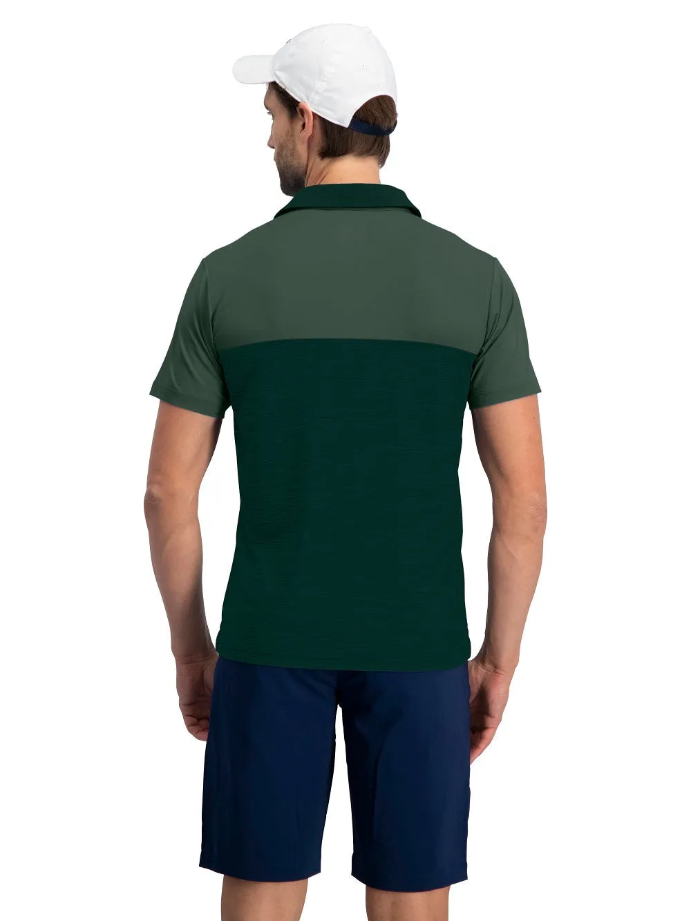 Extreme Deal - Men's Heathered Two-Tone Golf Polo