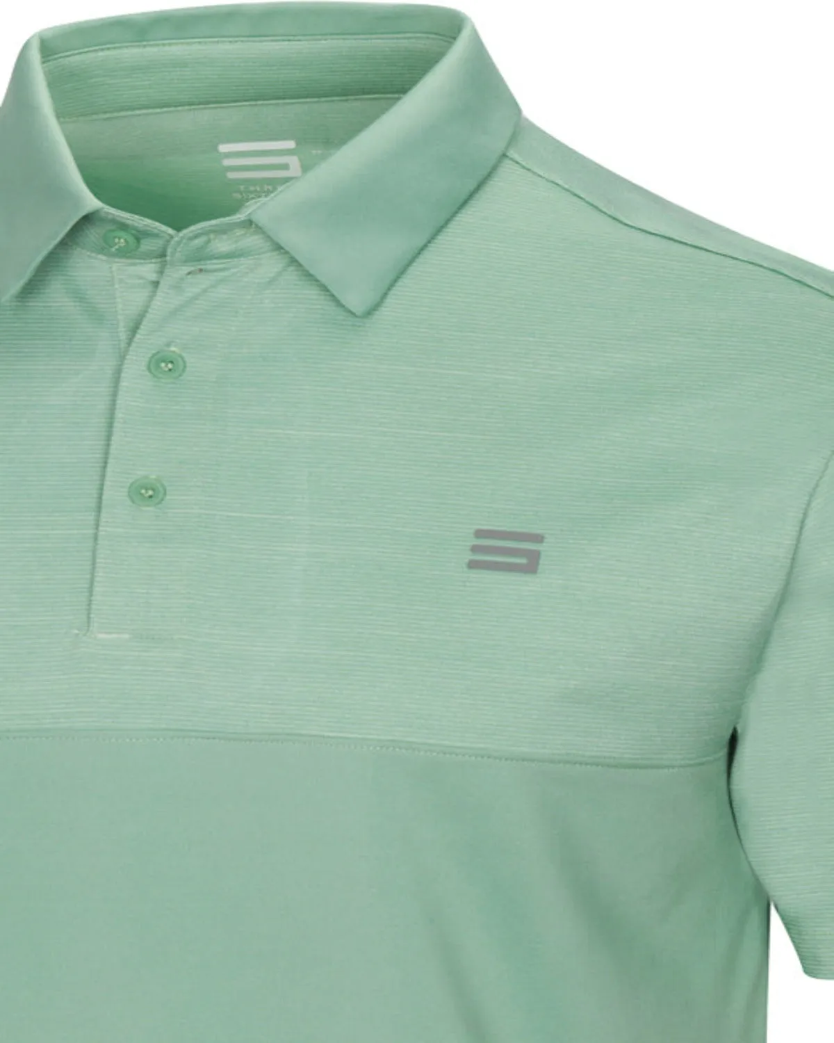 Extreme Deal - Men's Heathered Two-Tone Golf Polo