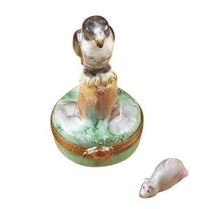 Falcon with Mouse