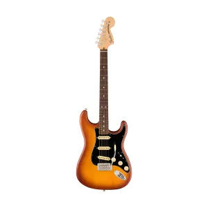 Fender American Performer Timber Stratocaster Electric Guitar, RW FB, Honey Burst