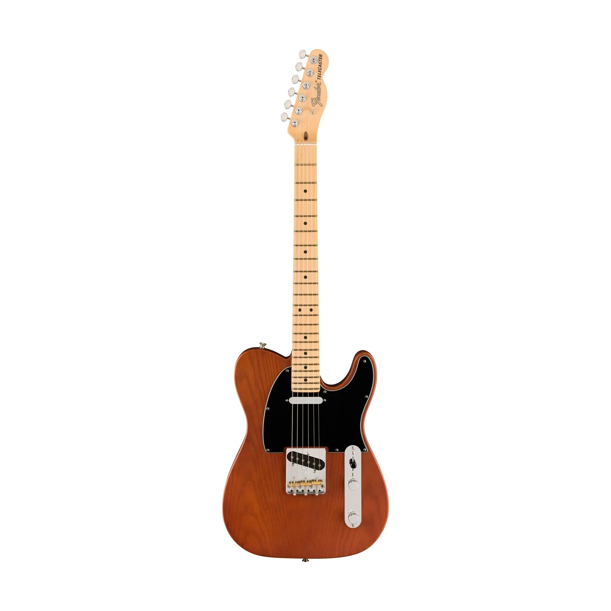 Fender American Performer Timber Telecaster Electric Guitar, Maple FB, Mocha