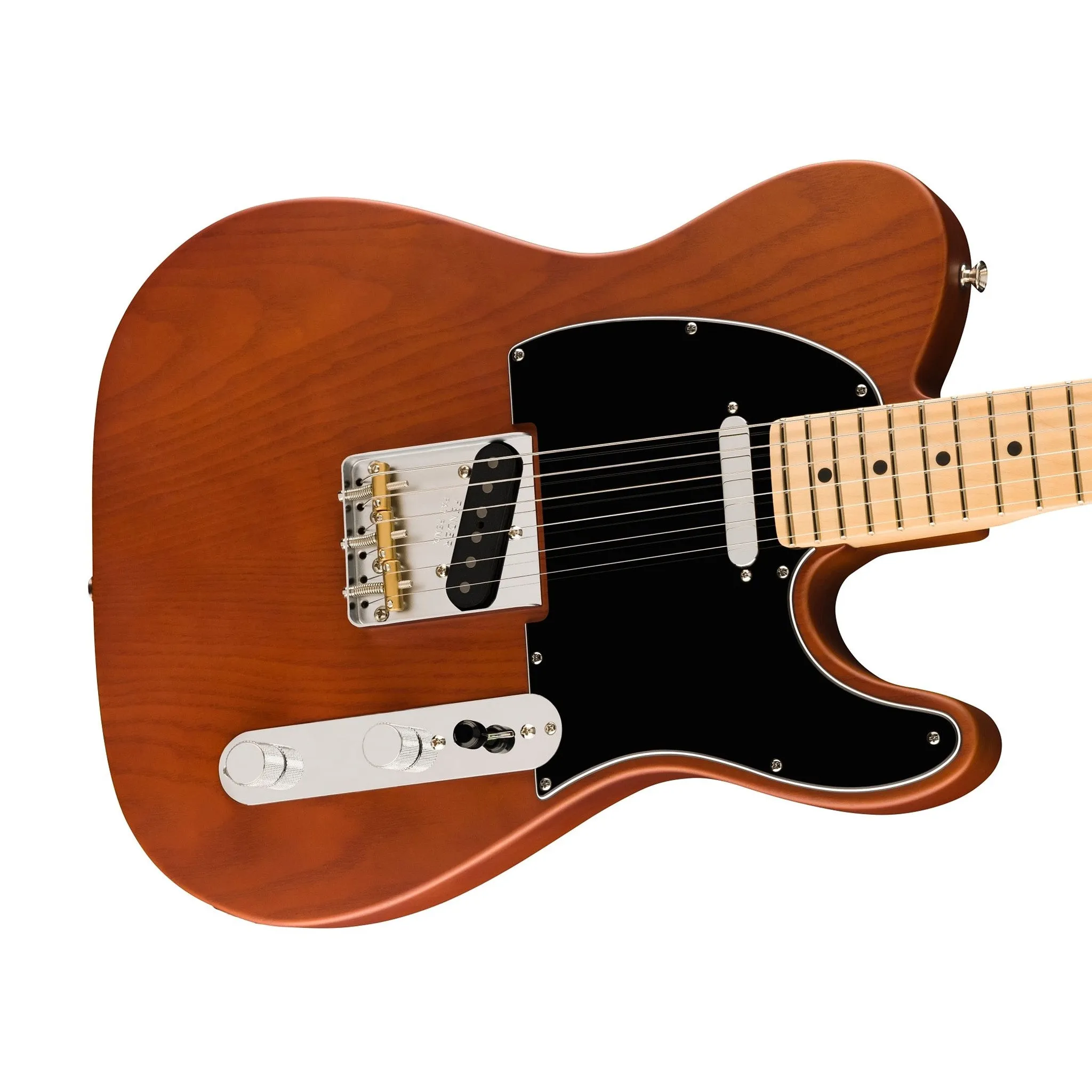 Fender American Performer Timber Telecaster Electric Guitar, Maple FB, Mocha