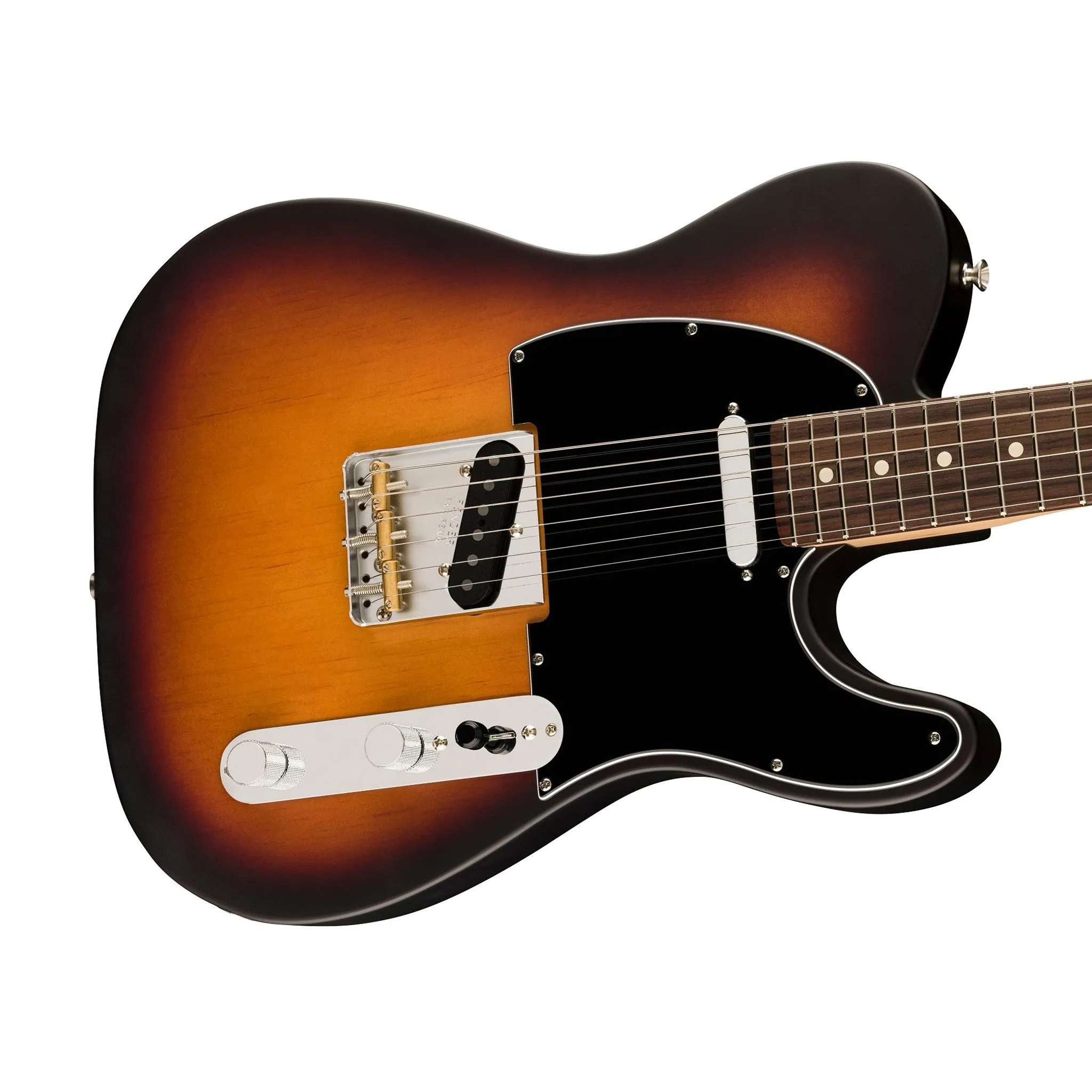 Fender American Performer Timber Telecaster Electric Guitar, RW FB, 2-color Sunburst
