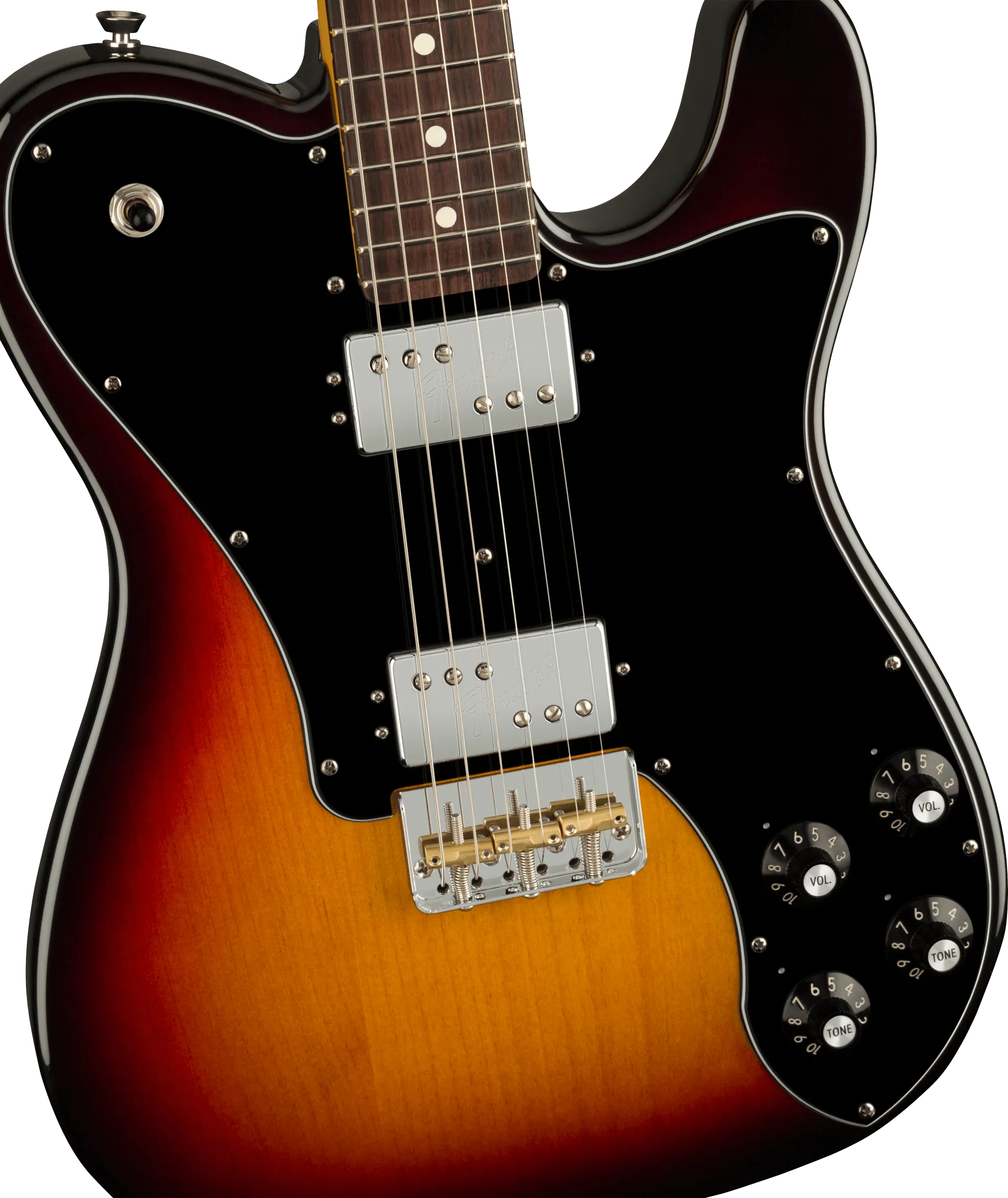 Fender American Professional II Telecaster® Deluxe, Rosewood Fingerboard, 3-Color Sunburst