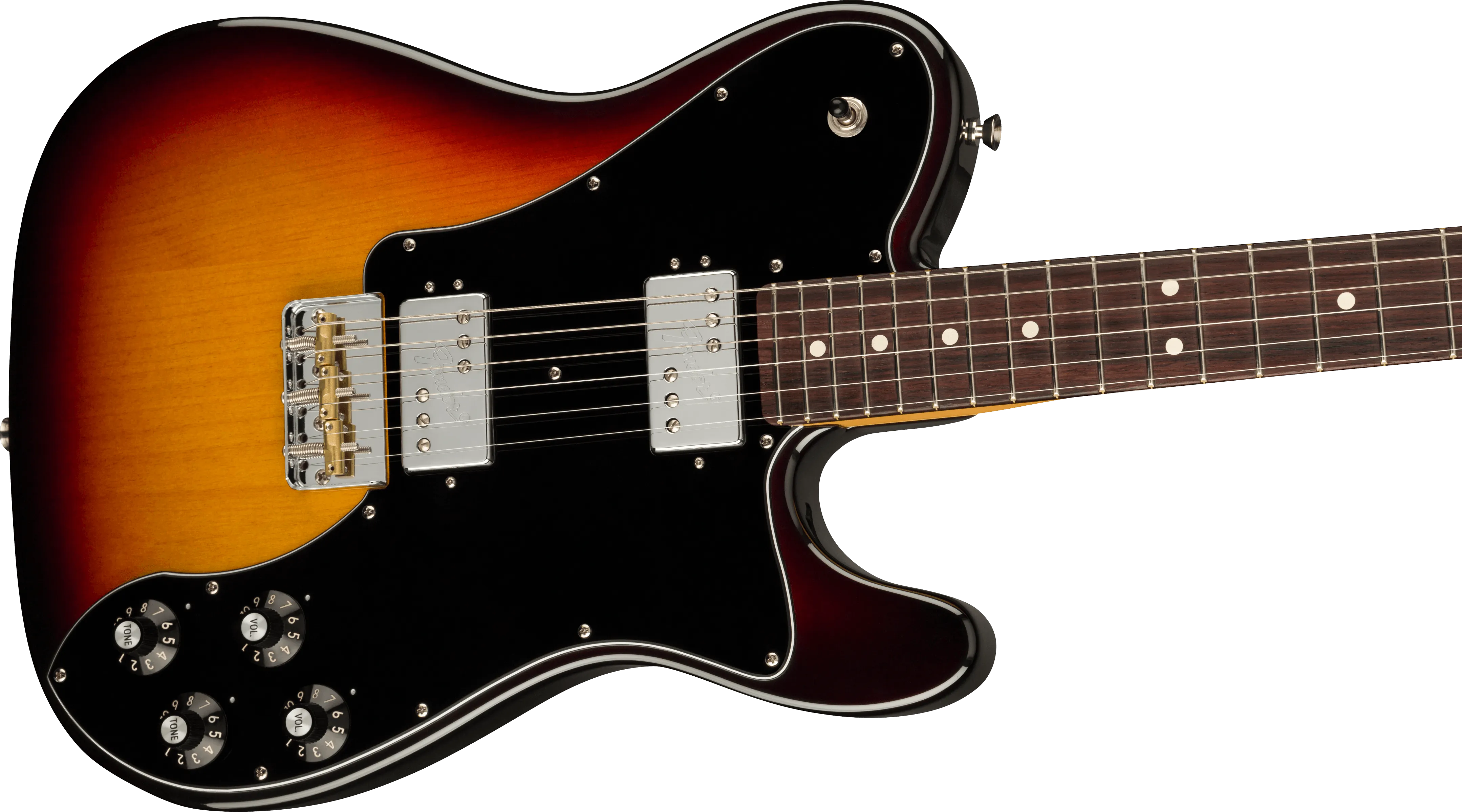 Fender American Professional II Telecaster® Deluxe, Rosewood Fingerboard, 3-Color Sunburst