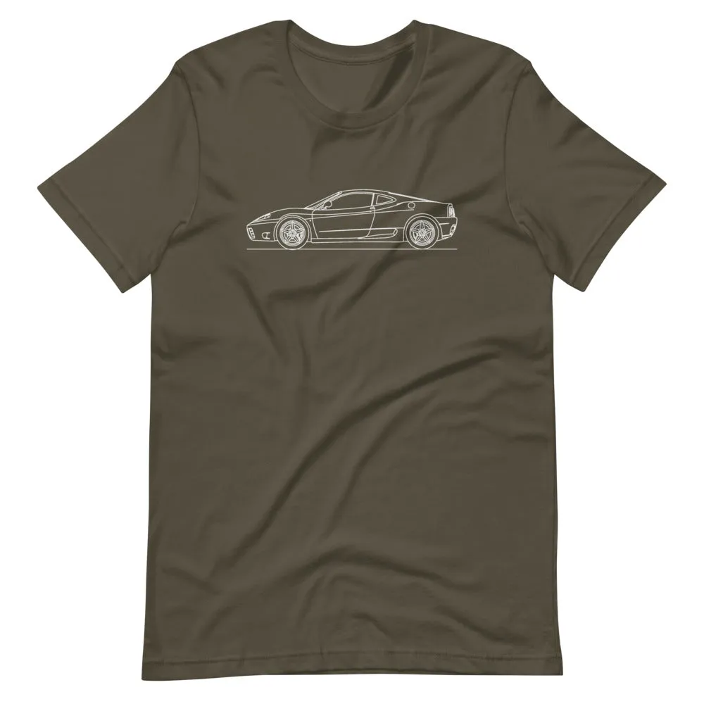 Ferrari 360 Modena silhouette T-shirt