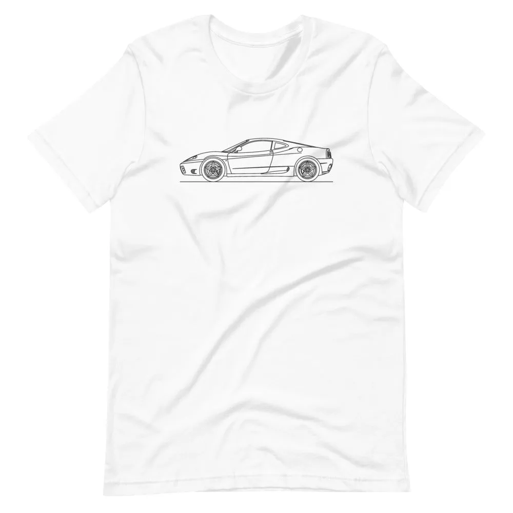 Ferrari 360 Modena silhouette T-shirt