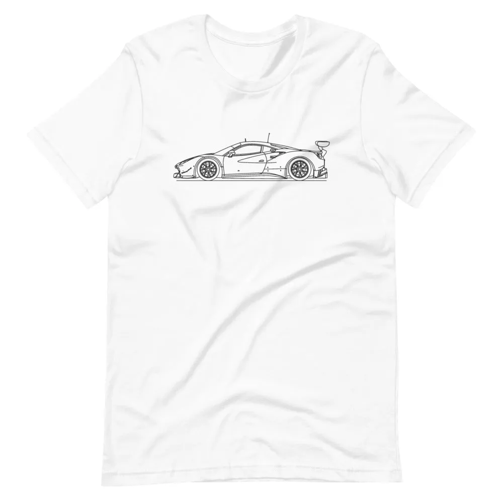 Ferrari 488 GT3 silhouette T-shirt