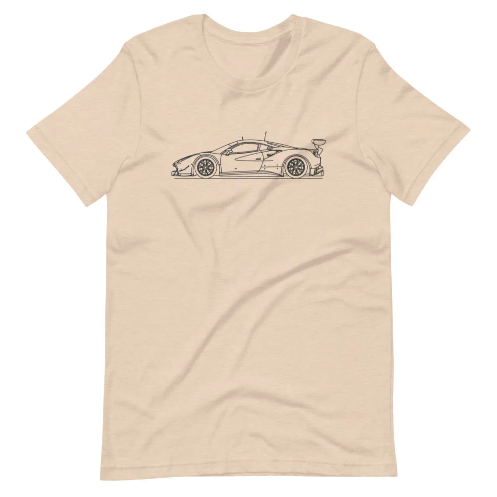 Ferrari 488 GT3 silhouette T-shirt