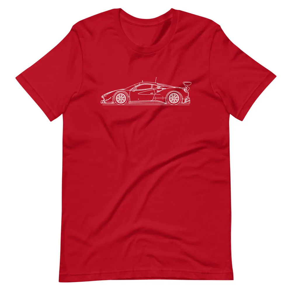 Ferrari 488 GT3 silhouette T-shirt