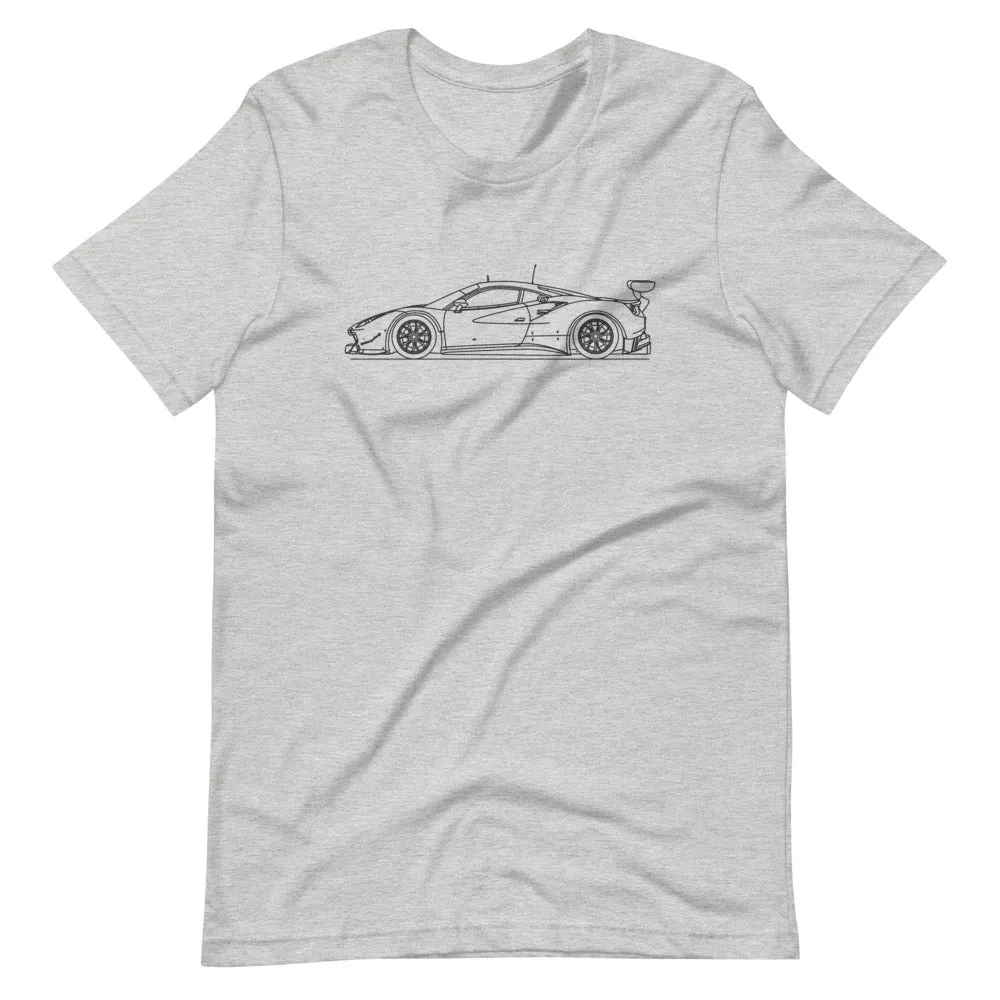 Ferrari 488 GT3 silhouette T-shirt