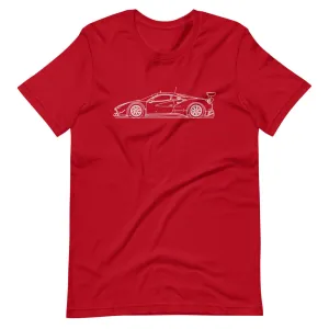 Ferrari 488 GT3 silhouette T-shirt