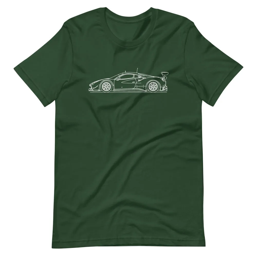 Ferrari 488 GT3 silhouette T-shirt