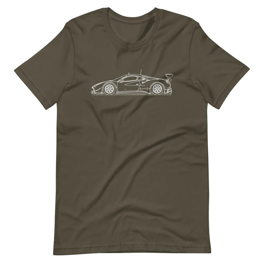 Ferrari 488 GT3 silhouette T-shirt