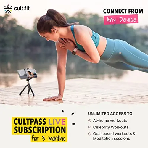 Fitkit FT100S (3.25HP Peak) Motorized Treadmill with Free Home Installation, 1 Year Warranty and Trainer Led Sessions by Cult.Sport