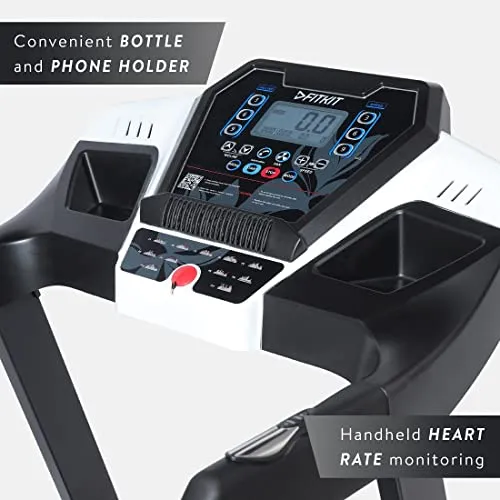 Fitkit FT200S (4.5HP Peak) Motorized Treadmill with Free Home Installation, 1 Year Warranty and Trainer Led Sessions by Cult.Sport