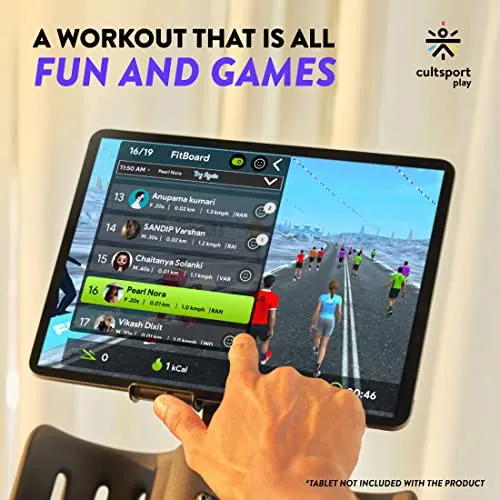 Fitkit FT200S (4.5HP Peak) Motorized Treadmill with Free Home Installation, 1 Year Warranty and Trainer Led Sessions by Cult.Sport