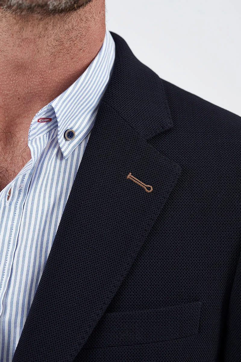 FLORENTINO STRETCH WOOL BLEND TEXTURED SPORTS JACKET 222933
