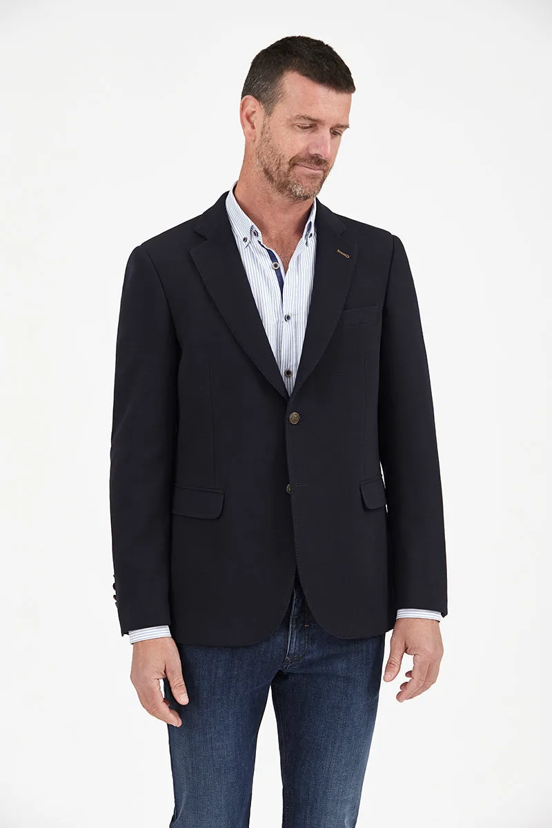 FLORENTINO STRETCH WOOL BLEND TEXTURED SPORTS JACKET 222933