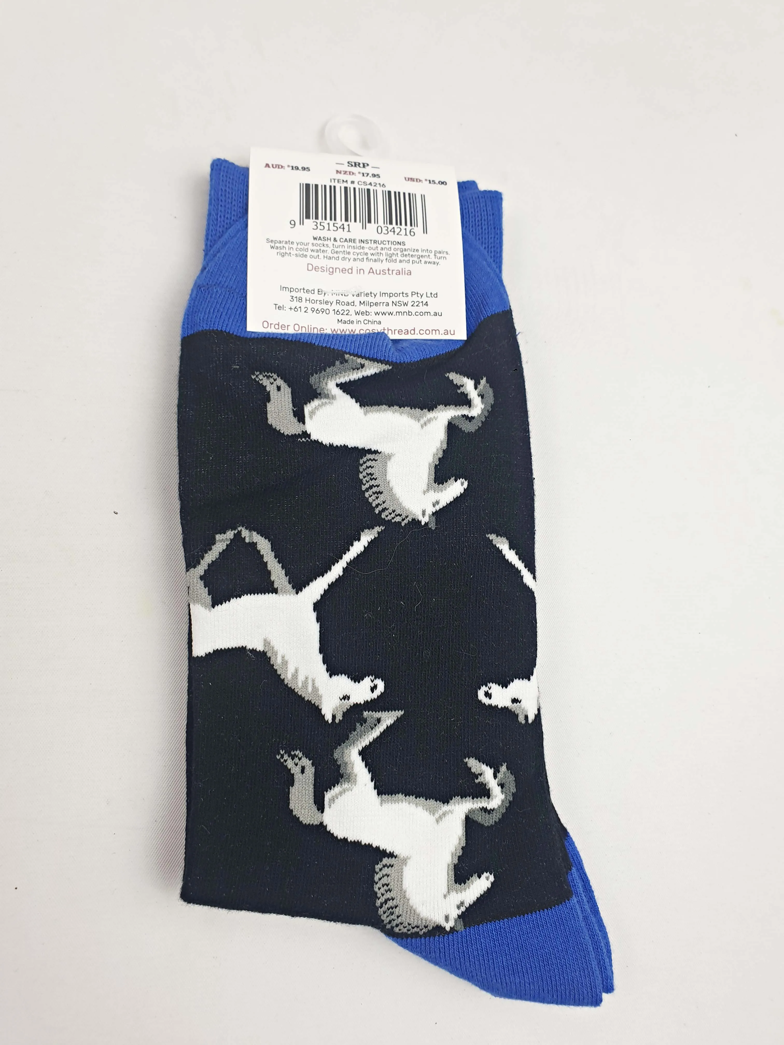 Frankie & Me novelty socks with cute horse print