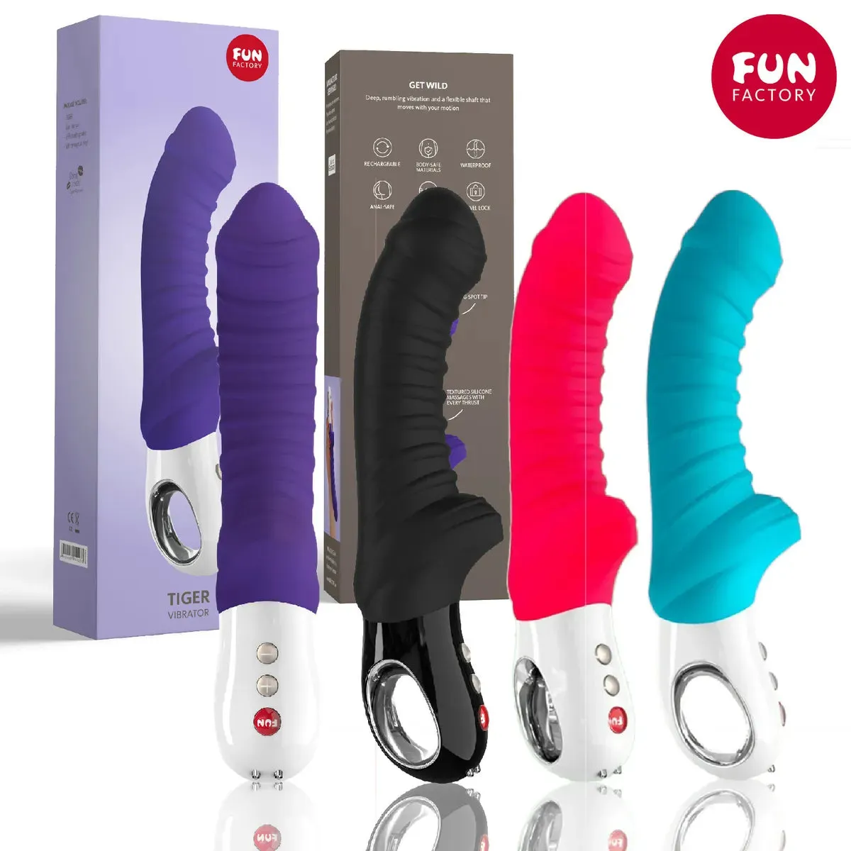 Fun Factory Tiger Vibrator - Powerful G-Spot & Prostate Massage
