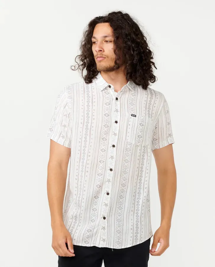 Fun Times Short Sleeve Shirt - Bone