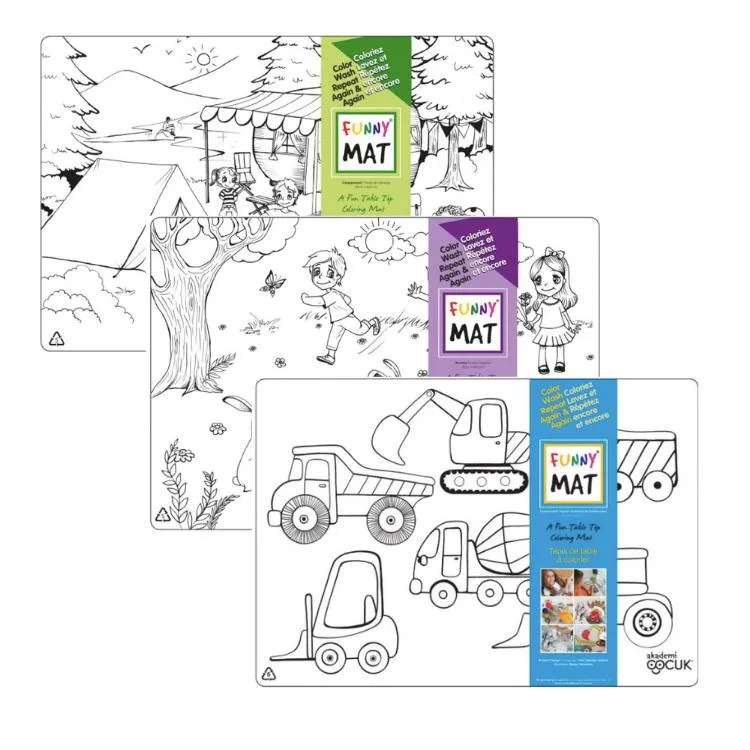 Funny Mat, Colouring Mat