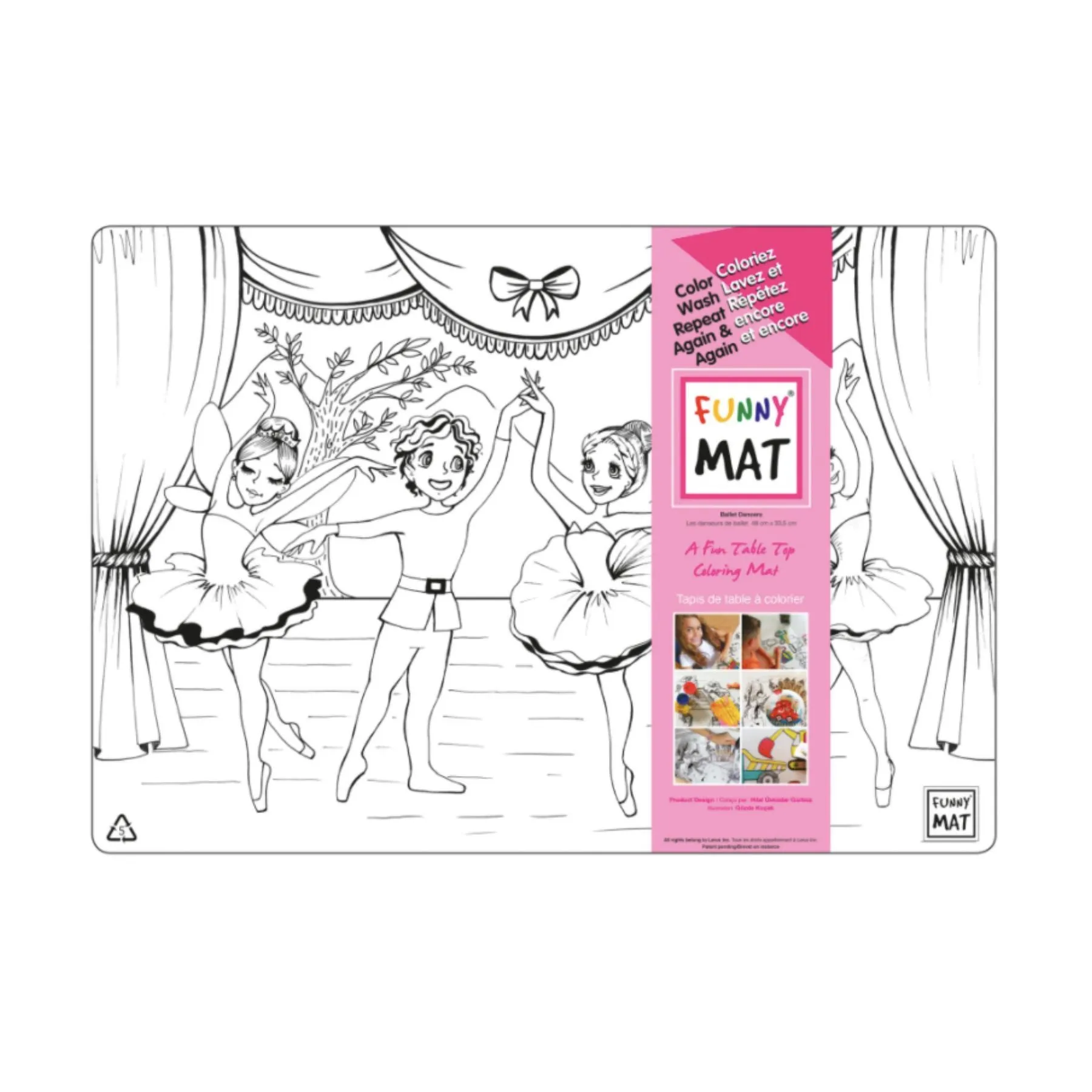 Funny Mat, Colouring Mat