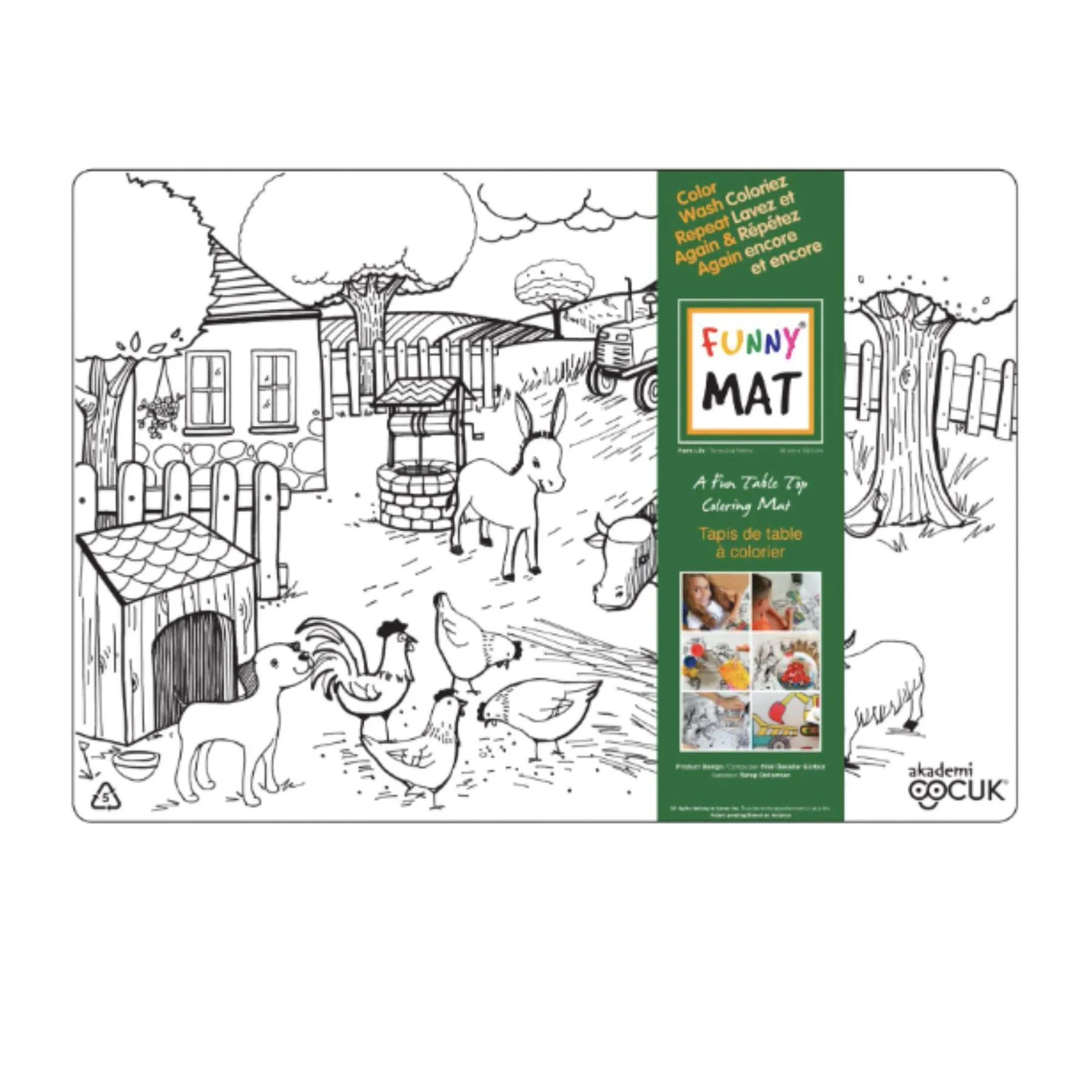 Funny Mat, Colouring Mat