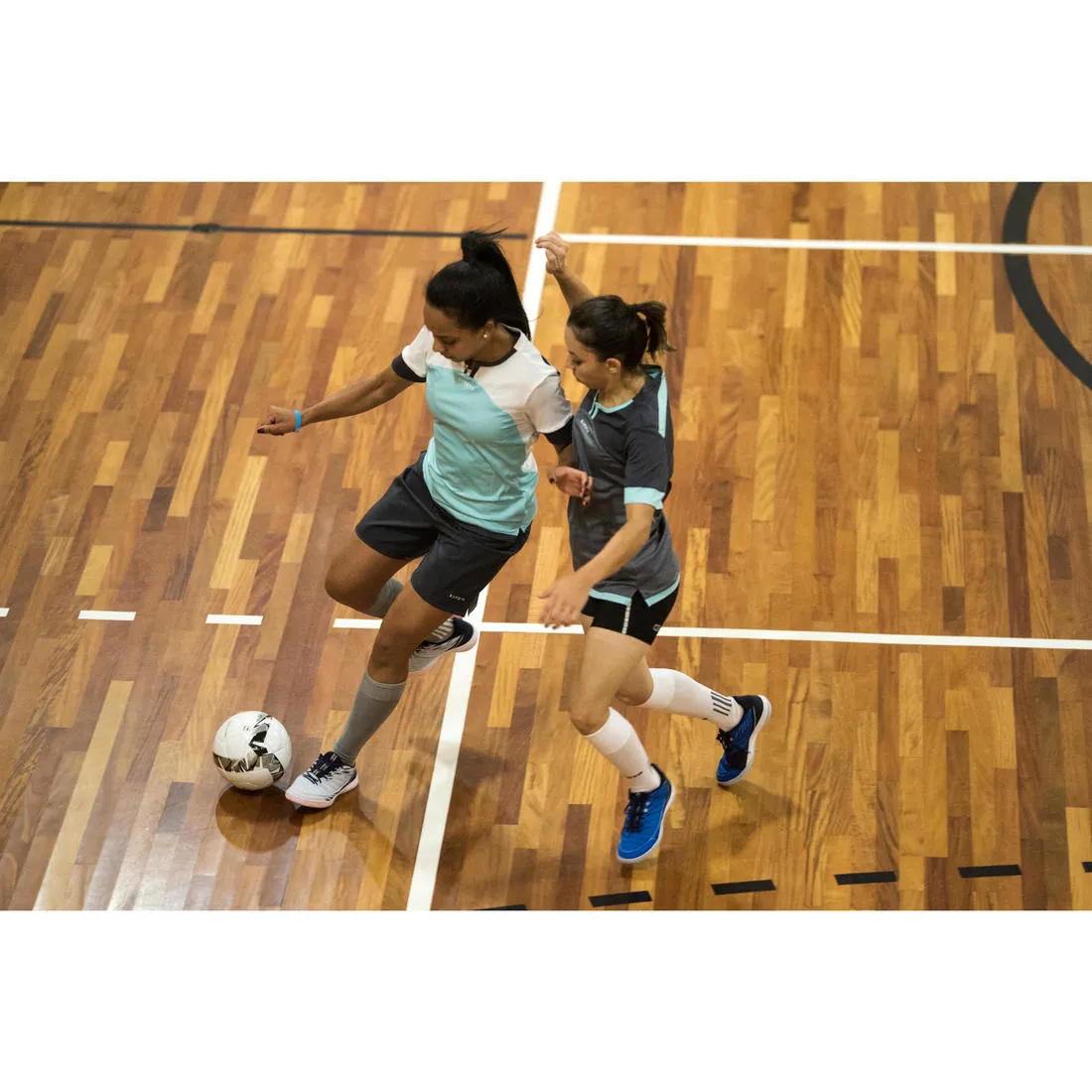 Futsal Ball FS900 63 cm - White/Grey