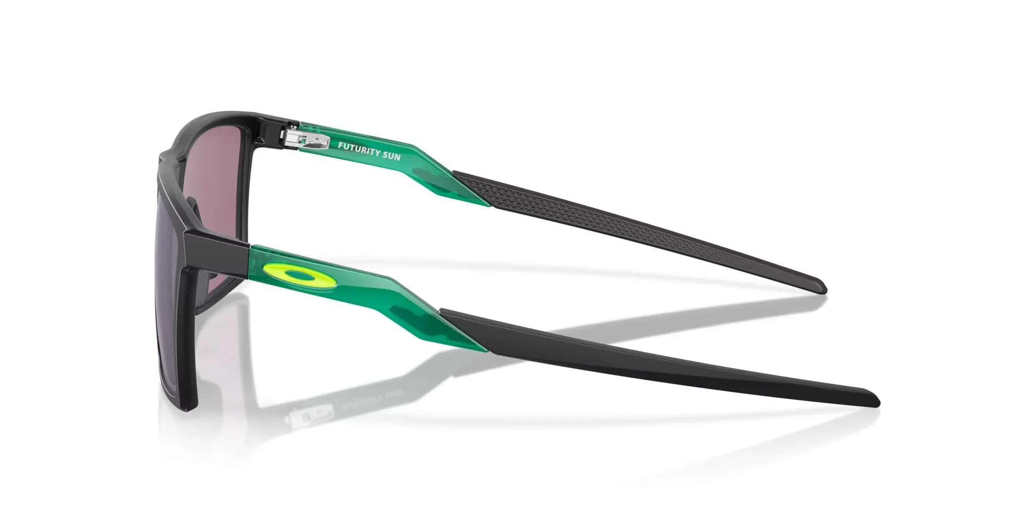 Futurity Sun - Satin Black w/ Prizm Jade Lenses
