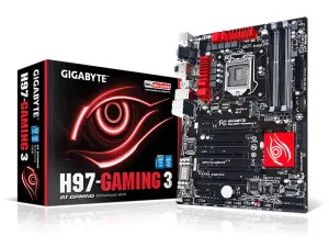 Gigabyte Ga H97 Gaming 3 Tarjeta Madre S 1150, Intel H97, Usb 3.0, 32 Gb Ddr3